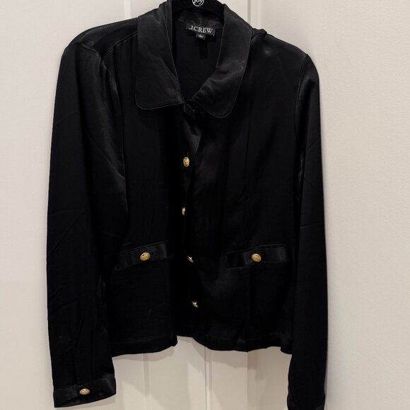 J. Crew Satin Lady Jacket - Picture 1 of 5
